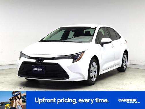 White 2025 Toyota Corolla LE