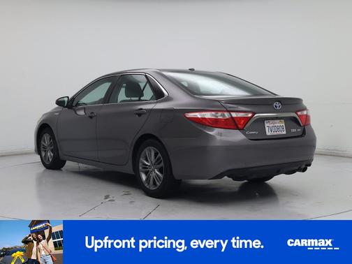 Gray 2016 Toyota Camry Hybrid XLE