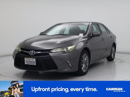 Gray 2016 Toyota Camry Hybrid XLE