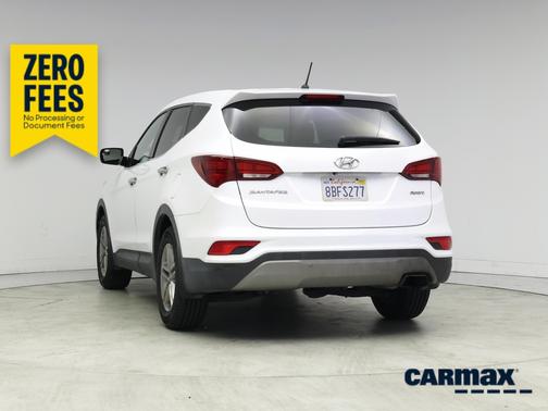 White 2018 Hyundai Santa Fe Sport