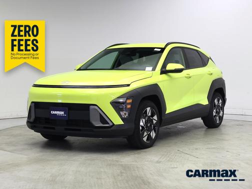 Yellow 2024 Hyundai KONA SEL