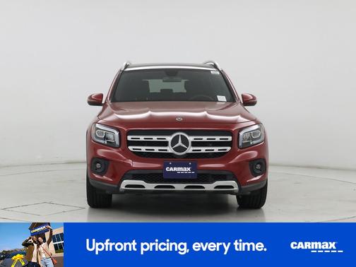 Red 2020 Mercedes-Benz GLB 250