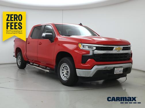 Red 2023 Chevrolet Silverado 1500 LT