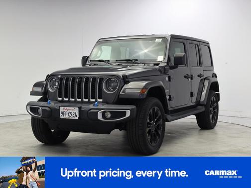 Gray 2023 Jeep Wrangler 4xe Unlimited Sahara