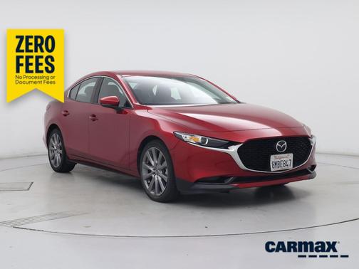 Red 2019 Mazda Mazda3 Select