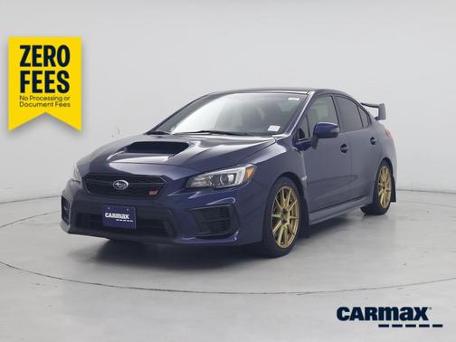 Blue 2020 Subaru WRX STI Limited