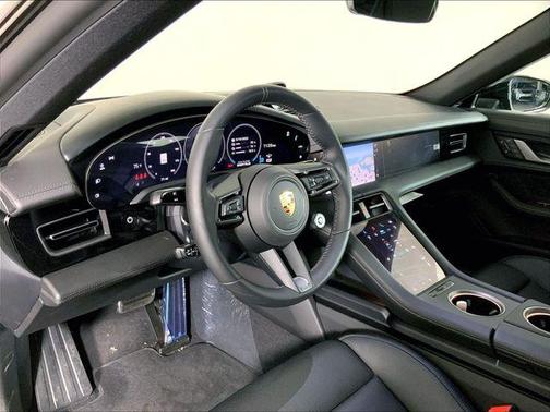 Jet Black 2025 Porsche Taycan 4S