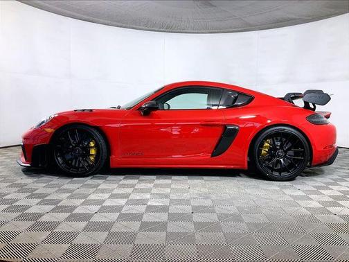 Red 2025 Porsche 718 Cayman GT4 RS