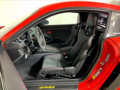 Red 2025 Porsche 718 Cayman GT4 RS