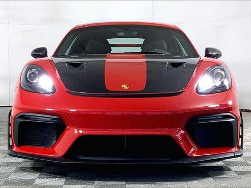 Red 2025 Porsche 718 Cayman GT4 RS