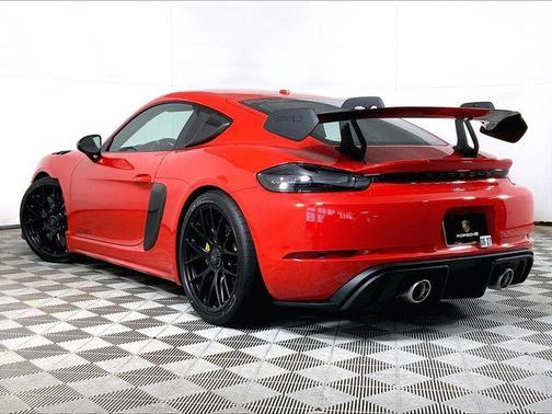 Red 2025 Porsche 718 Cayman GT4 RS
