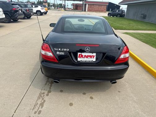 Black 2007 Mercedes-Benz SLK-Class SLK280 Roadster