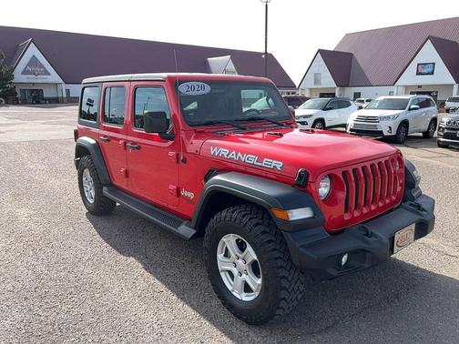 Firecracker Red Clearcoat 2020 Jeep Wrangler Unlimited Sport