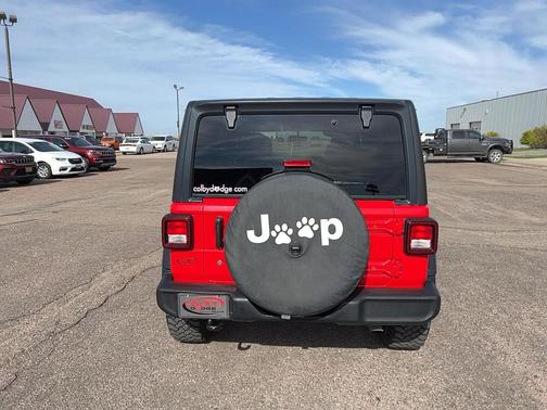 Firecracker Red Clearcoat 2020 Jeep Wrangler Unlimited Sport