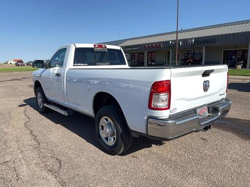 Bright White Clearcoat 2022 RAM 3500 Tradesman Regular Cab 4x4 8' Box