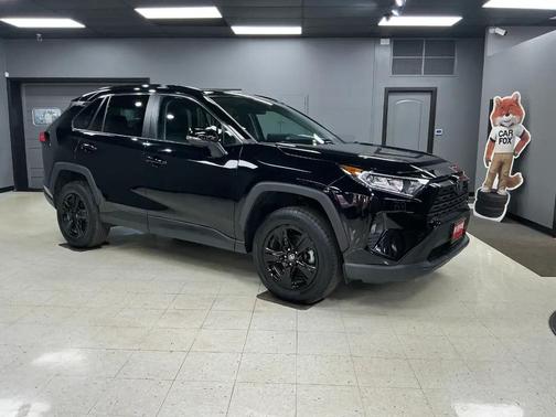 Midnight Black Metallic 2021 Toyota RAV4 XLE