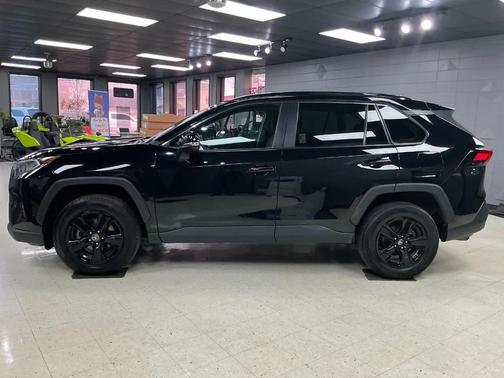 Midnight Black Metallic 2021 Toyota RAV4 XLE
