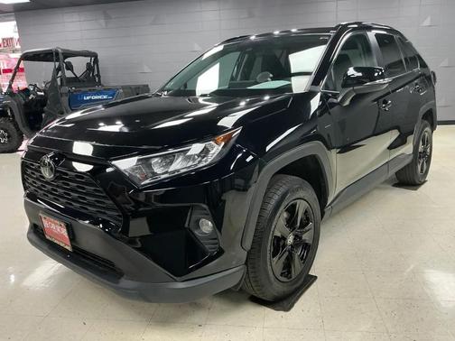 Midnight Black Metallic 2021 Toyota RAV4 XLE