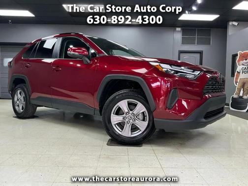 Burgundy 2025 Toyota RAV4 XLE