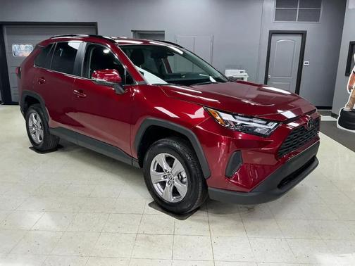 Burgundy 2025 Toyota RAV4 XLE