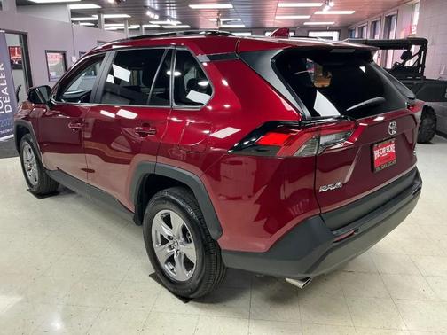 Burgundy 2025 Toyota RAV4 XLE