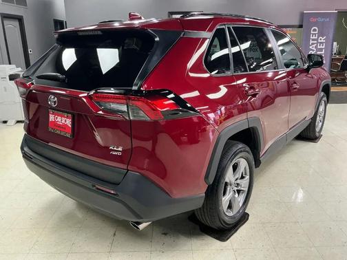 Burgundy 2025 Toyota RAV4 XLE