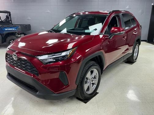 Burgundy 2025 Toyota RAV4 XLE
