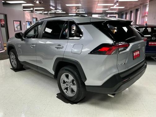 Midnight Black Metallic 2025 Toyota RAV4 Hybrid LE