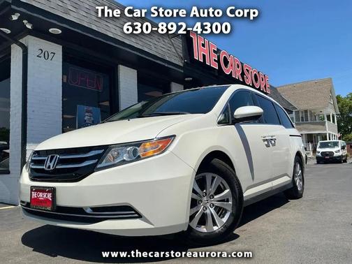 Pearl White 2014 Honda Odyssey EX-L