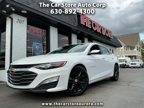 Summit White 2023 Chevrolet Malibu FWD 1LT