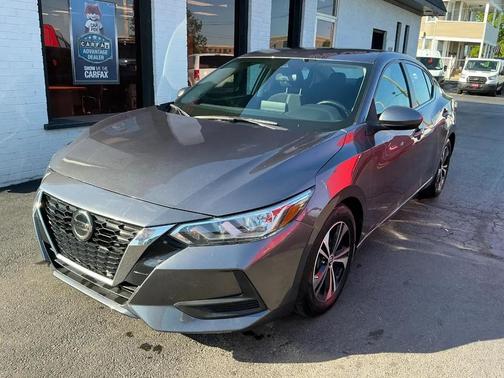 Gun Metallic 2021 Nissan Sentra SV