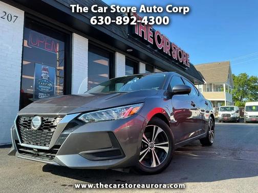 Gun Metallic 2021 Nissan Sentra SV