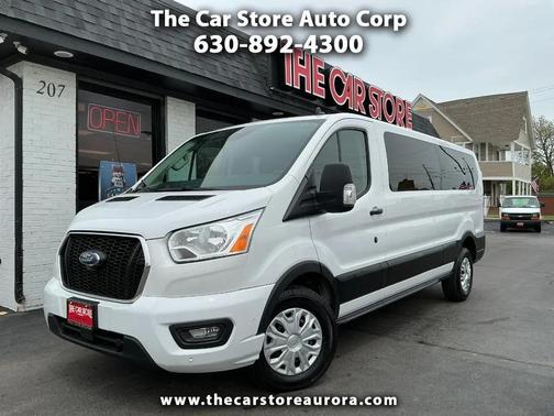 Oxford White 2021 Ford Transit-350 XLT