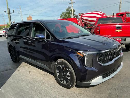 Dark Blue 2026 Kia Carnival Hybrid LXS