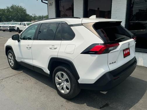 Super White 2021 Toyota RAV4 LE