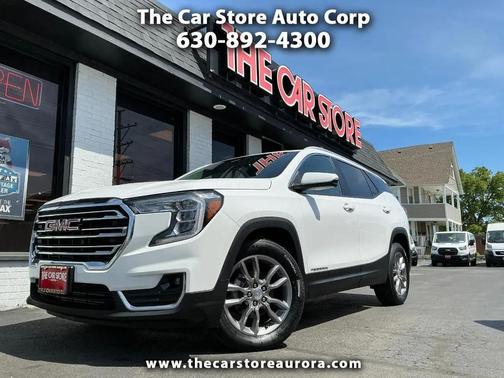Summit White 2022 GMC Terrain SLT
