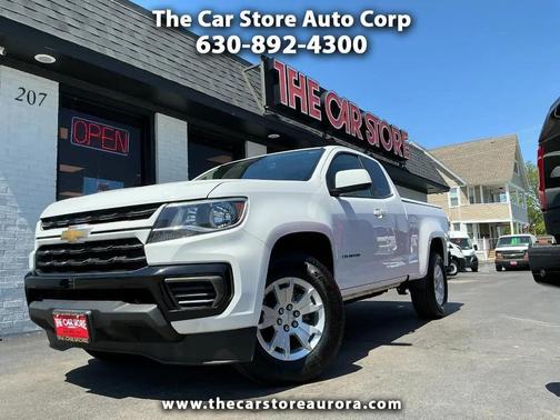 Summit White 2021 Chevrolet Colorado LT