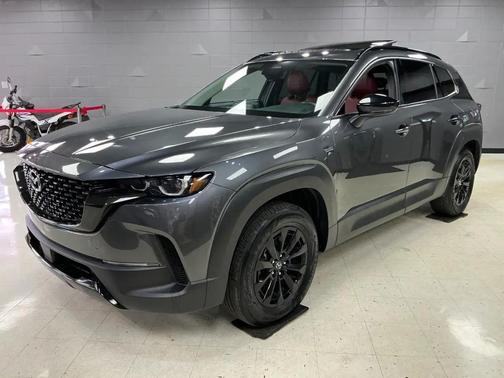 Gray 2025 Mazda CX-50 Hybrid Premium Package