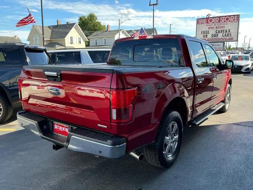Maroon 2018 Ford F-150 XLT