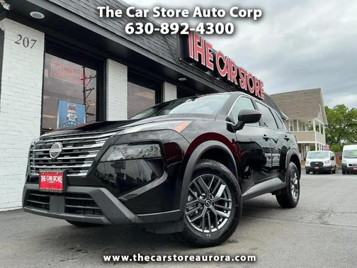 Super Black 2024 Nissan Rogue S