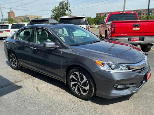 Gray 2017 Honda Accord EX-L w/Navigation & Honda Sensing