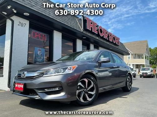 Gray 2017 Honda Accord EX-L w/Navigation & Honda Sensing