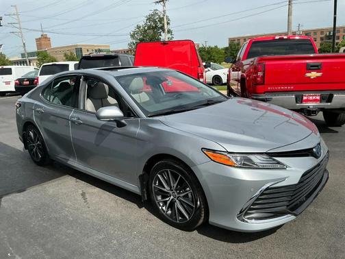 Predawn Gray Mica 2024 Toyota Camry Hybrid XLE