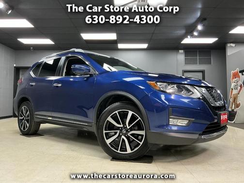 Caspian Blue Metallic 2019 Nissan Rogue SL