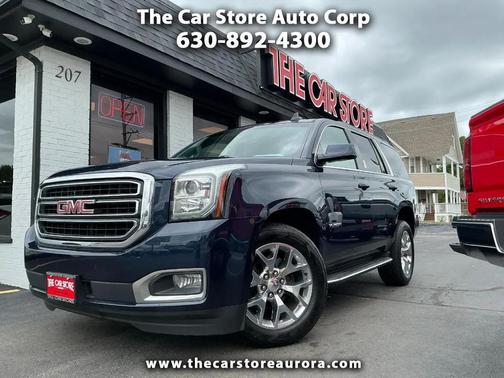 Dark Sapphire Blue Metallic 2018 GMC Yukon SLE