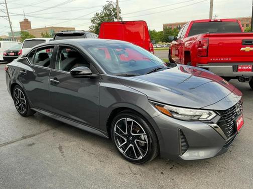 Gray 2025 Nissan Sentra SR