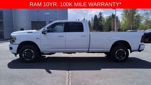 Bright White Clearcoat 2026 RAM 3500 Laramie