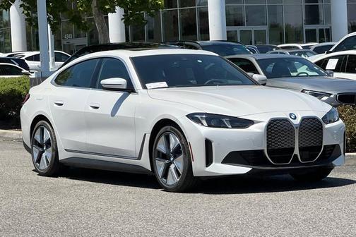 Mineral White Metallic 2026 BMW i4 Gran Coupe eDrive40
