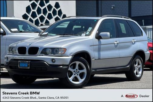 Titanium Silver Metallic 2003 BMW X5 3.0i