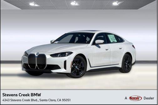 Mineral White Metallic 2026 BMW i4 Gran Coupe eDrive40